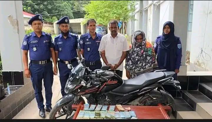 হরিপুরে ১৪৫ পিস ইয়াবা ও ১০ লাখ টাকাসহ স্বামী-স্ত্রী গ্রেপ্তার